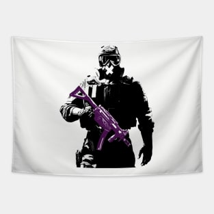 Rainbow Six Siege Mute T-Shirt Tapestry