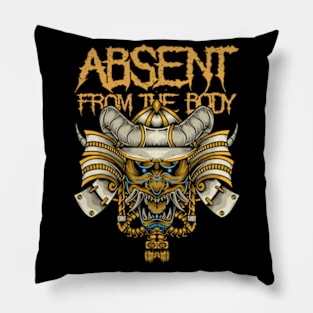 Absent from the Body rise from ruins Pillow