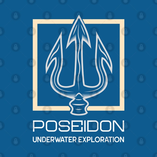 Poseidon Underwater Exploration by The Shirt Shack