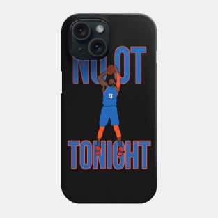 Paul George 'No OT Tonight' - Oklahoma City Thunder Phone Case