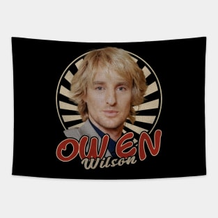 Vintage Circle Owen Wilson Tapestry