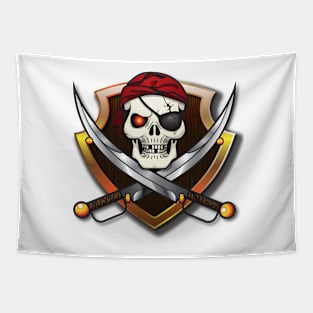 Pirate Skull Tapestry