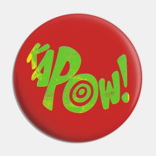 Kapow! Superhero sound effect Pin