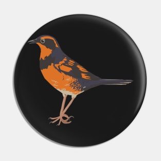 Varied Thrush Pin