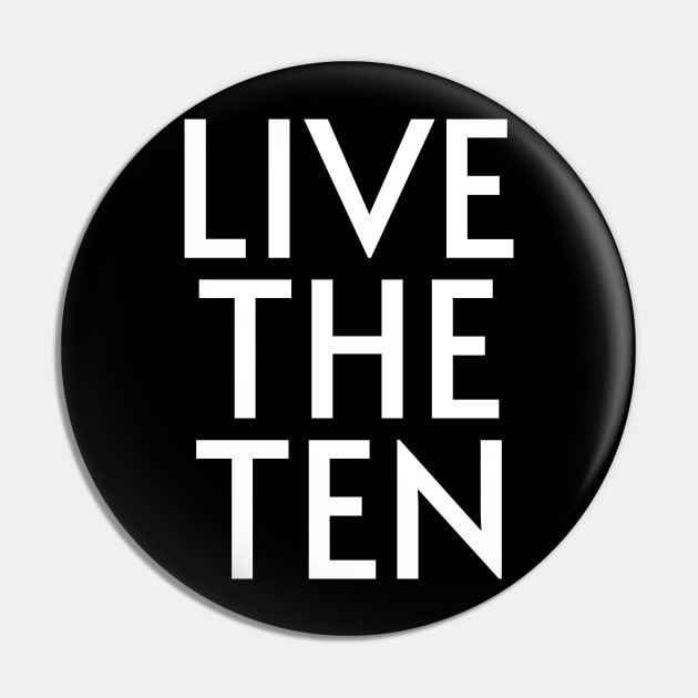 Live the Ten Pin by Milk & Honey