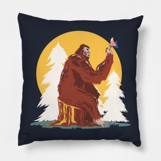 Sassquatch - Wild secrets  - Bigfoot chilling Pillow