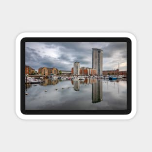 Swansea Marina, Swansea, Wales Magnet