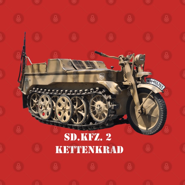 Sd.Kfz. 2 Kettenkrad half-track motorcycle by Toadman's Tank Pictures Shop