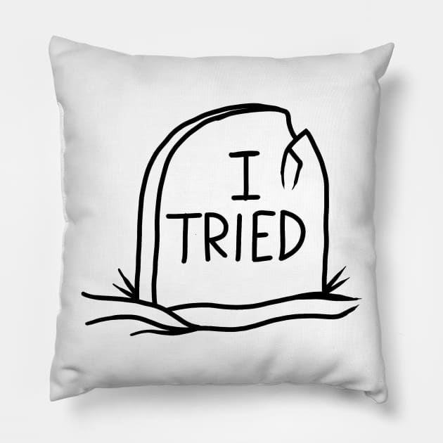 Graveish Pillow by pirsicivan