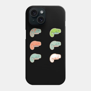 Baby Pastel Chameleons Phone Case