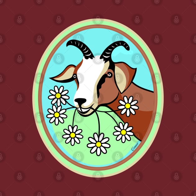 Daisy Goat by Designs by Connie
