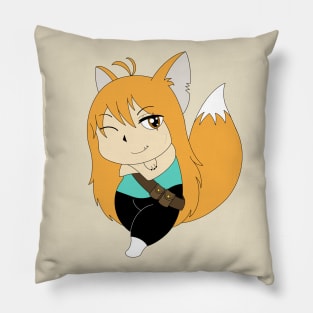 Vixey The Fox Girl Pillow