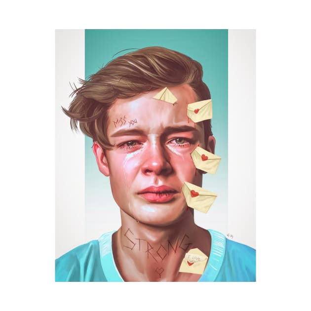 Crying boy by ElenaM