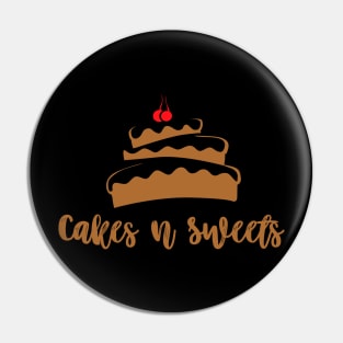 Chocolate Cake Pin