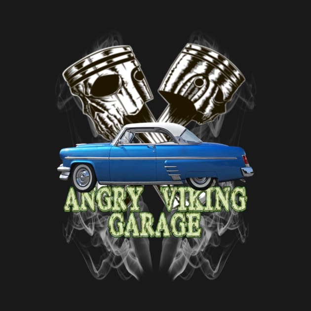 Angry Viking Garage by BIG DAWG APPAREL