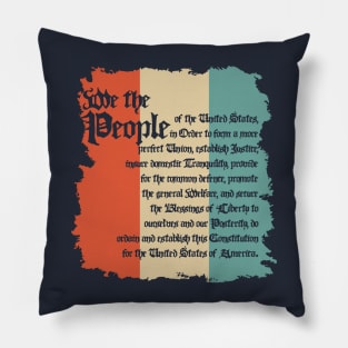 We the People Pillow