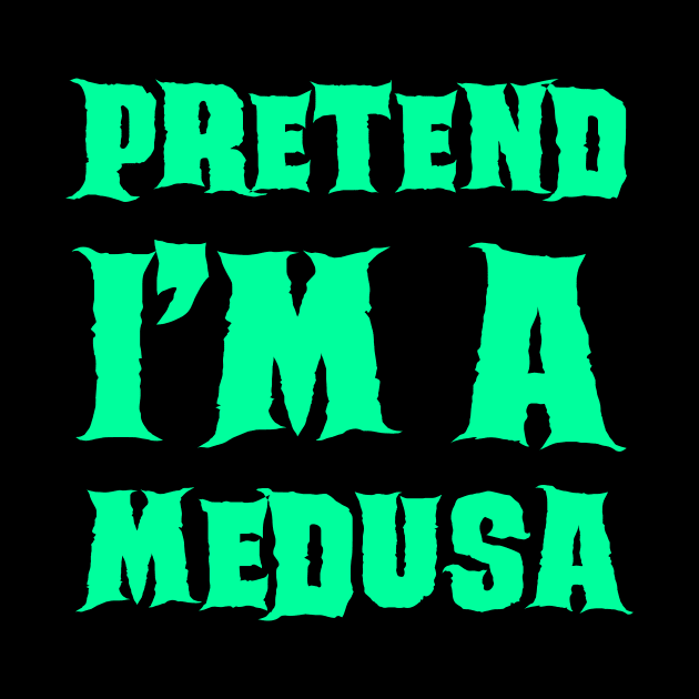 Pretend I'm a Medusa - Lazy Costume by gastaocared