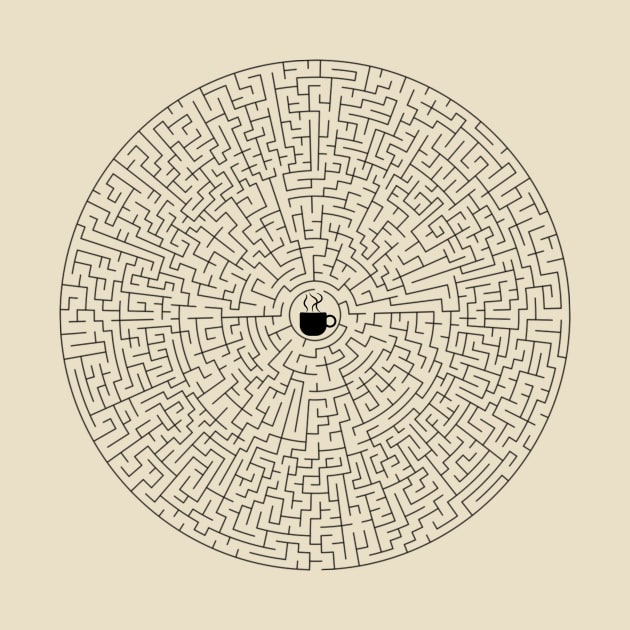 Coffee Culture - Labyrinth of Coffee by SpassmitShirts
