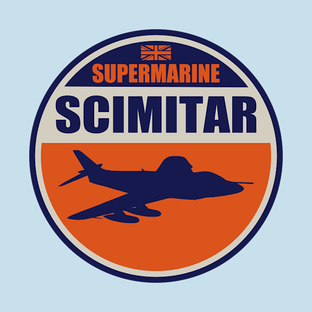 Supermarine Scimitar by Tailgunnerstudios