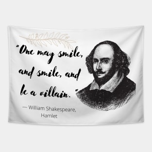 A Villain's Smile Tapestry