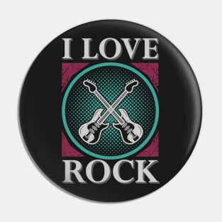 I love Rock. Pin