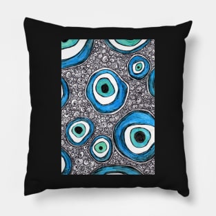 Evil Eye Art Pillow