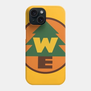 Wilderness explorers back print Phone Case