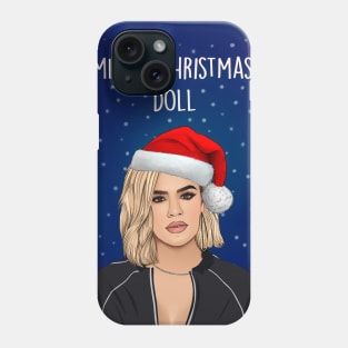 Merry Christmas doll Khloe K Phone Case