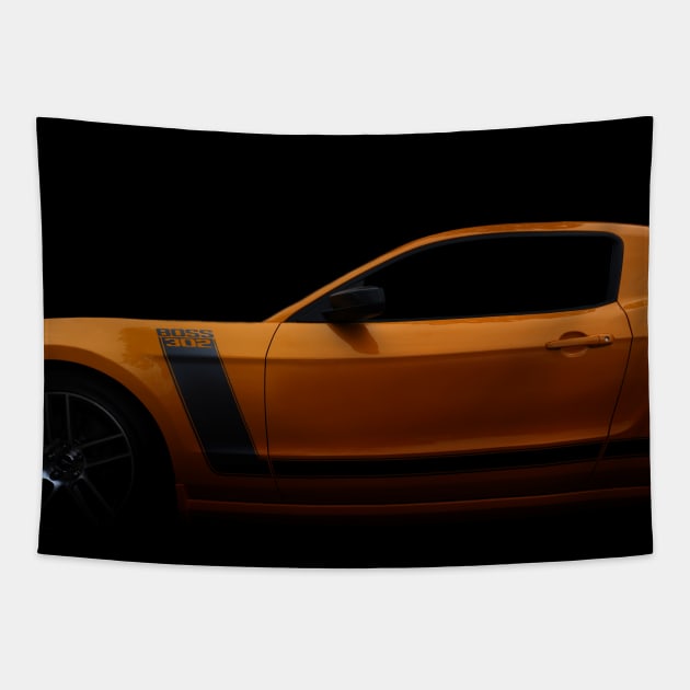 Ford Mustang Boss 302 Tapestry by mal_photography