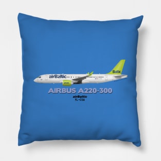 Airbus A220-300 - airBaltic Pillow