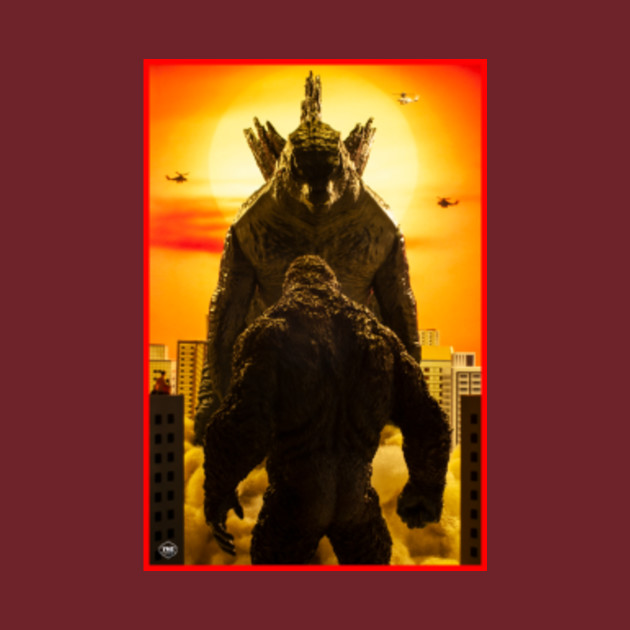 Godzilla Vs Kong Behold Your God Godzilla T Shirt