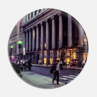 Wall Street, Manhattan, New York City Pin