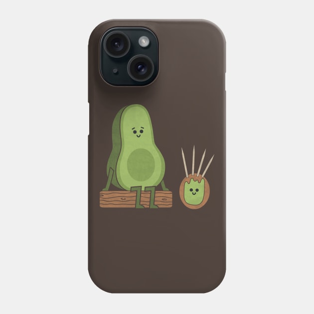 Never Alone Phone Case by HandsOffMyDinosaur