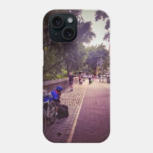 Central Park Street Manhattan New York City Phone Case