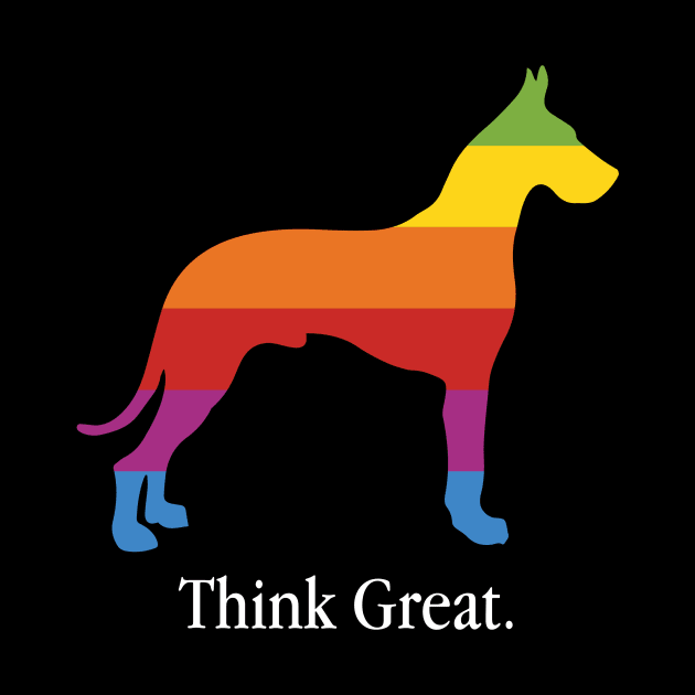 Think Great Dane - Dog Lover Dogs by fromherotozero