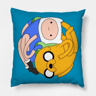 Jake and Finn Pillow