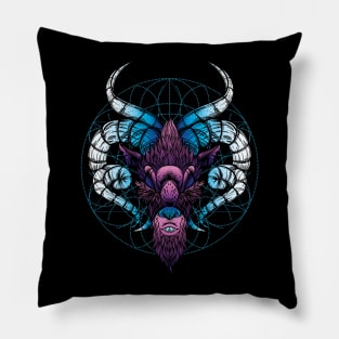 Satanic Baphomet Pillow