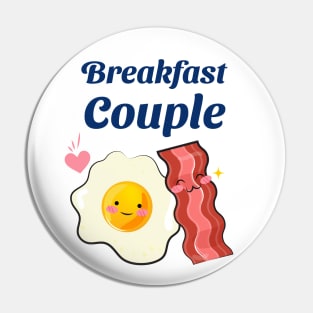 Breakfast Couple Pin