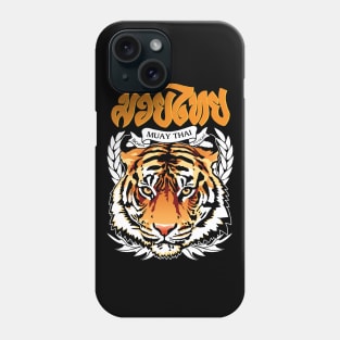 Muay Thai Tiger Phone Case