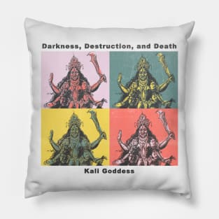 kali goddes pop art Pillow