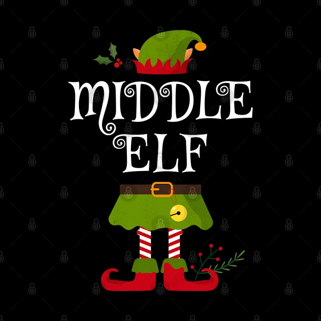 Middle Elf Shirt , Family Matching Group Christmas Shirt, Matching T Shirt for Family, Family Reunion Shirts by bkls