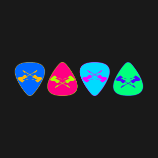 Retro Guitar Picks T-Shirt