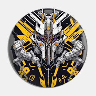 Mecha Skull S02 D70 Pin