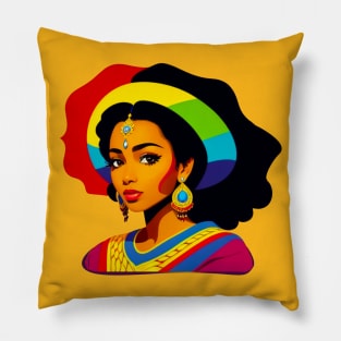 Gorgeous Egyptian Girl Pillow