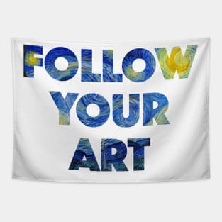 Follow Your Art Tapestry