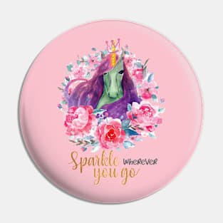 Sparkle wherever you go Pin