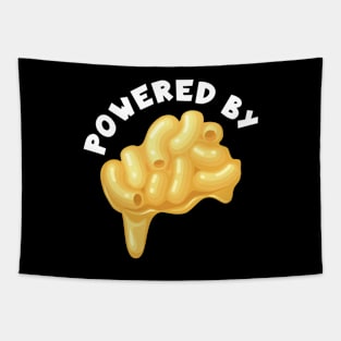 Powered by Mac & Cheese Tapestry