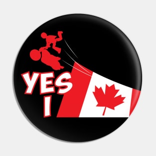 Yes I Canada Pin