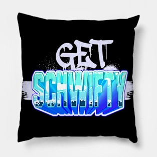 Get Schwifty Ice Block Urban Style Pillow