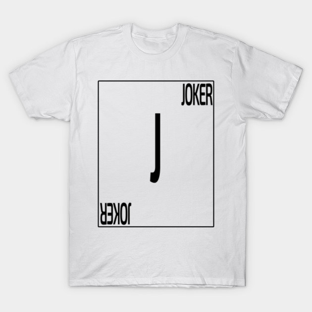 joker card t shirt